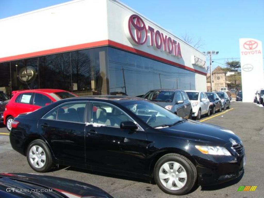 2007 Camry LE - Black / Ash photo #1