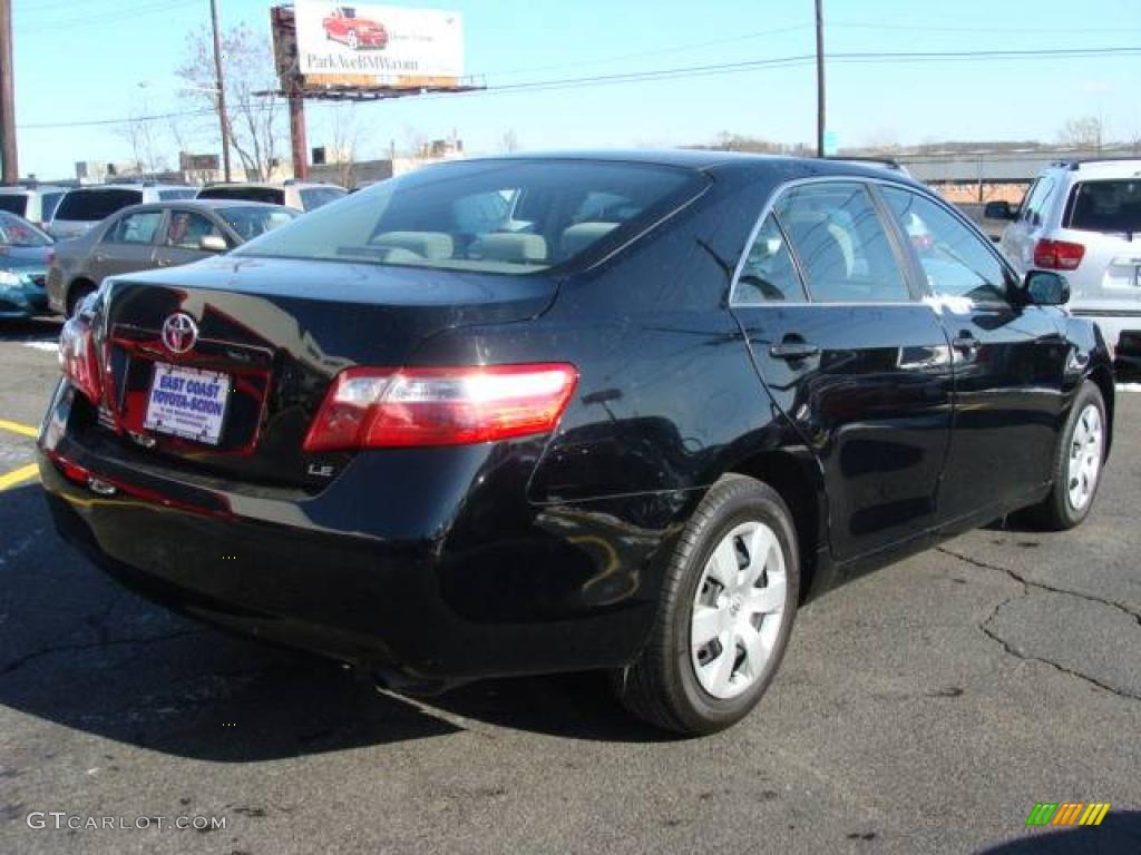 2007 Camry LE - Black / Ash photo #3