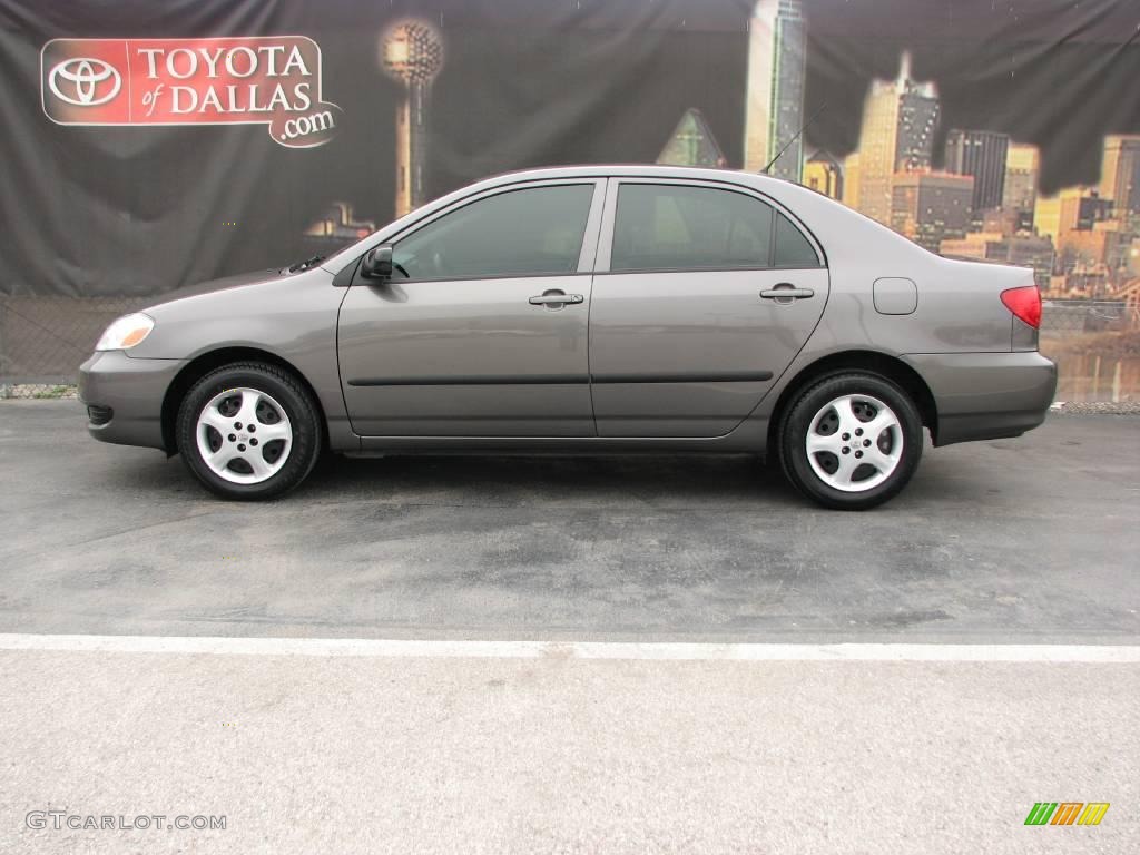 Phantom Gray Pearl Toyota Corolla