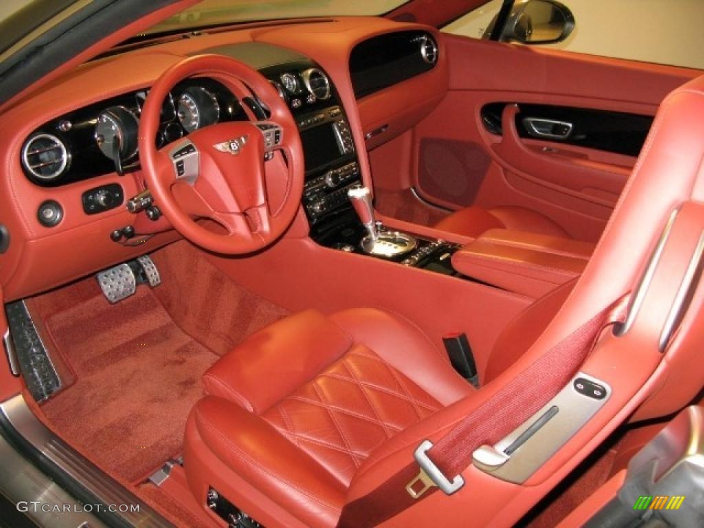 Fireglow Interior 2010 Bentley Continental GTC Speed Photo #44454754