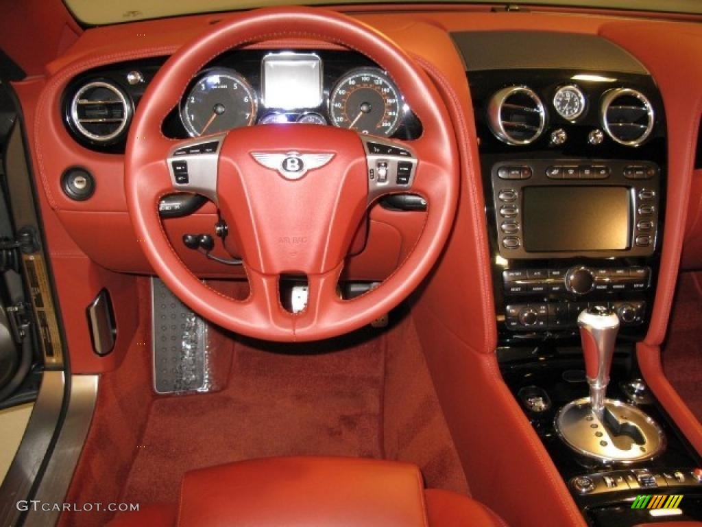 2010 Bentley Continental GTC Speed Fireglow Dashboard Photo #44454774