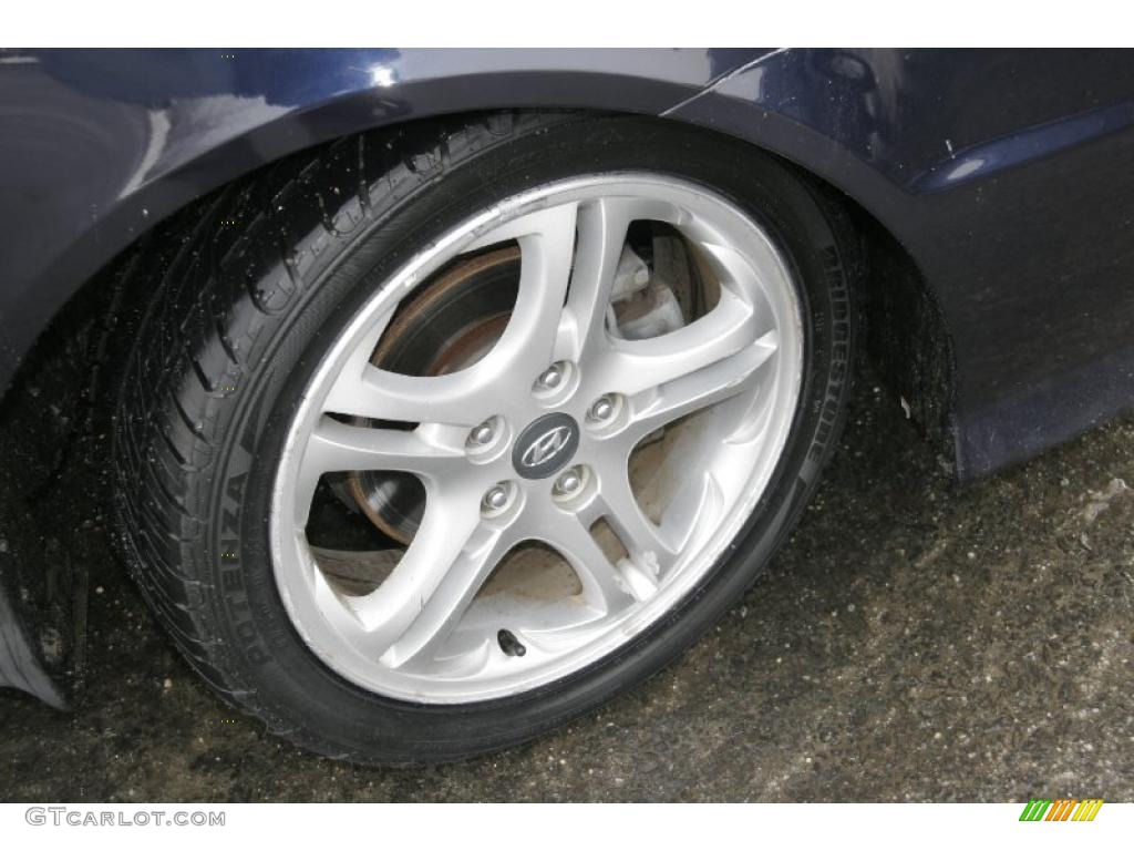 2006 Hyundai Tiburon GT Wheel Photo #44463066