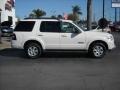 2008 White Suede Ford Explorer XLT  photo #2