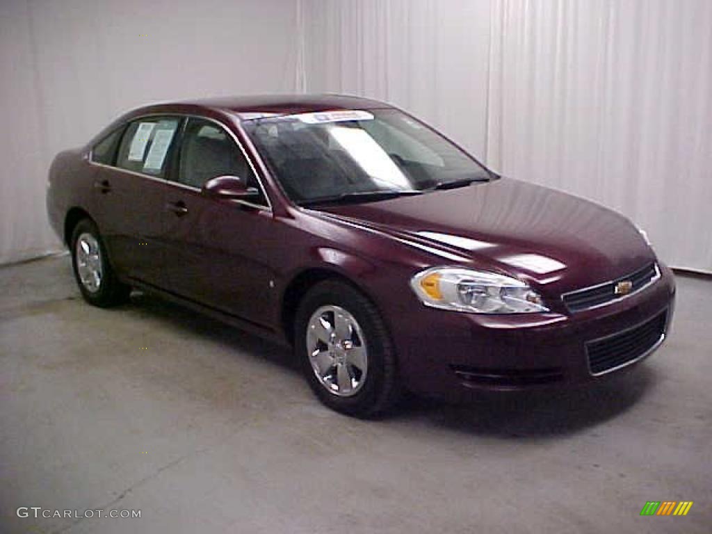 2007 Impala LT - Bordeaux Red / Gray photo #1