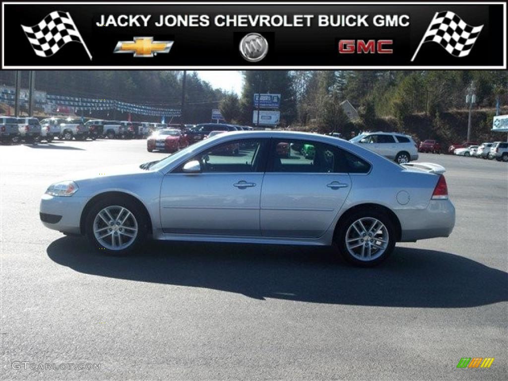 2010 Impala LTZ - Silver Ice Metallic / Ebony photo #1