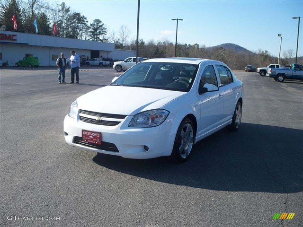2010 Cobalt LT Sedan - Summit White / Ebony photo #2