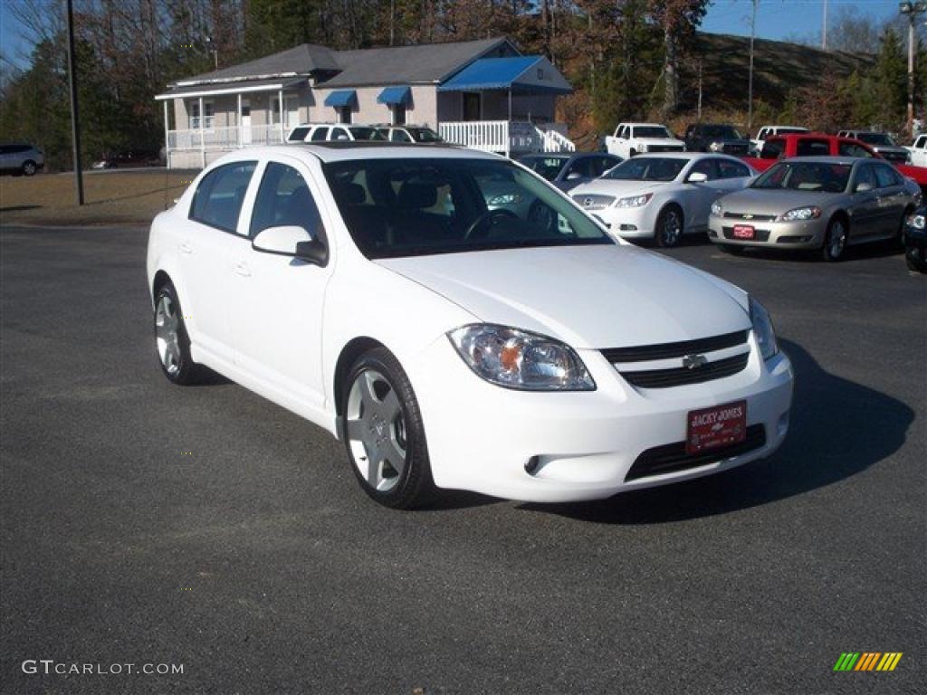 2010 Cobalt LT Sedan - Summit White / Ebony photo #4