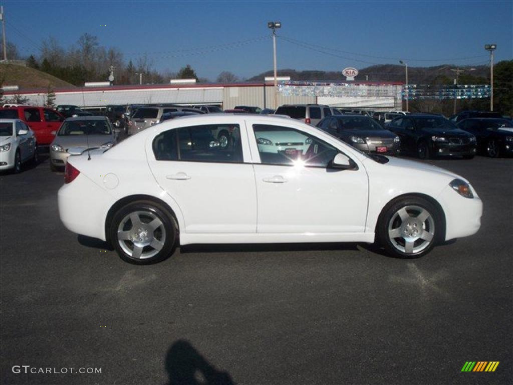 2010 Cobalt LT Sedan - Summit White / Ebony photo #5