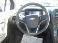Jet Black/Ceramic White 2011 Chevrolet Volt Hatchback Steering Wheel