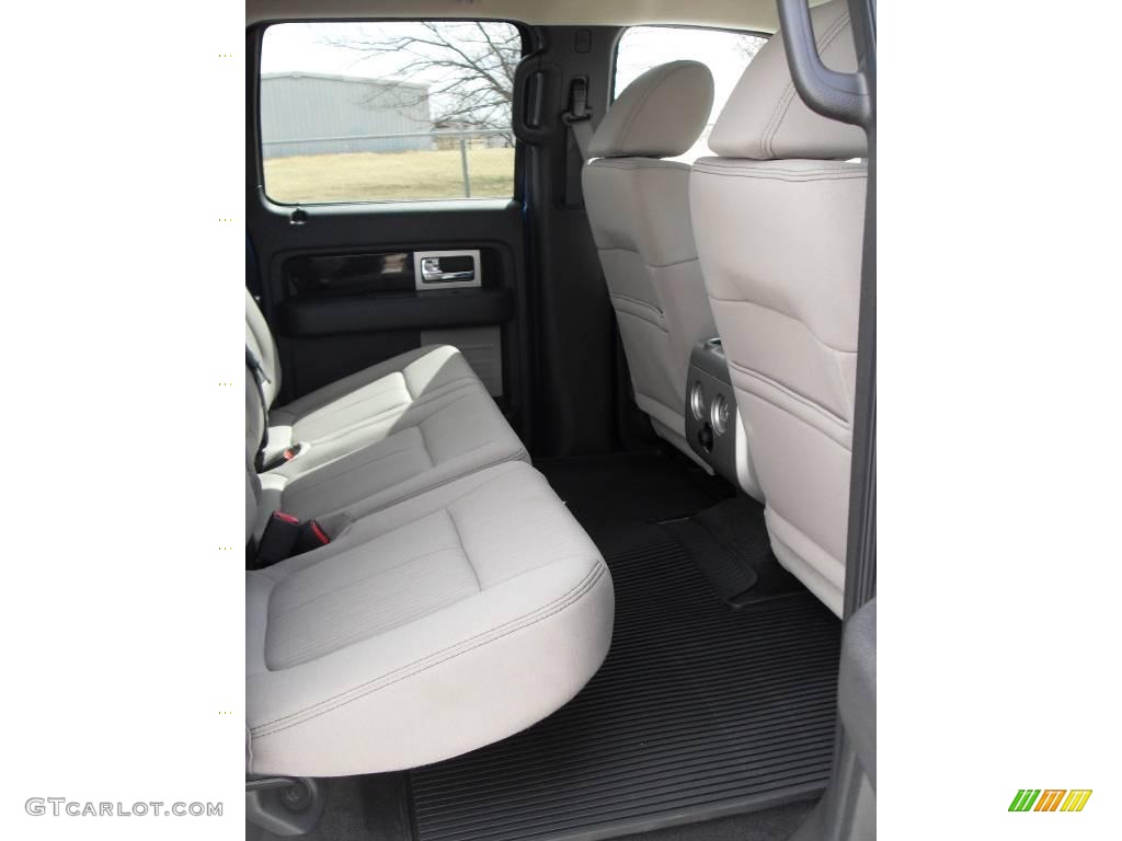2009 F150 FX4 SuperCrew 4x4 - Blue Flame Metallic / Black/Medium Stone photo #7