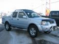 2001 Silver Ice Metallic Nissan Frontier XE V6 Crew Cab 4x4  photo #3