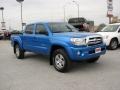 2008 Speedway Blue Toyota Tacoma V6 PreRunner TRD Double Cab  photo #4