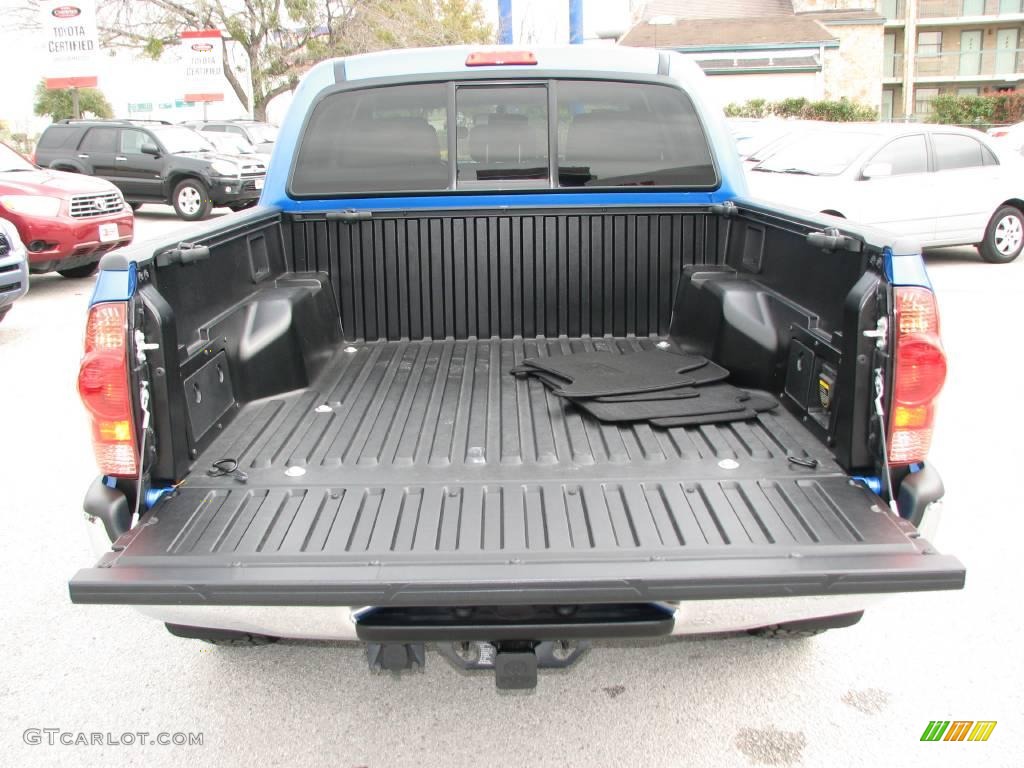 2008 Tacoma V6 PreRunner TRD Double Cab - Speedway Blue / Graphite Gray photo #7