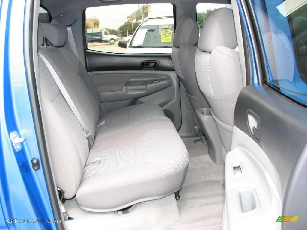 2008 Tacoma V6 PreRunner TRD Double Cab - Speedway Blue / Graphite Gray photo #11