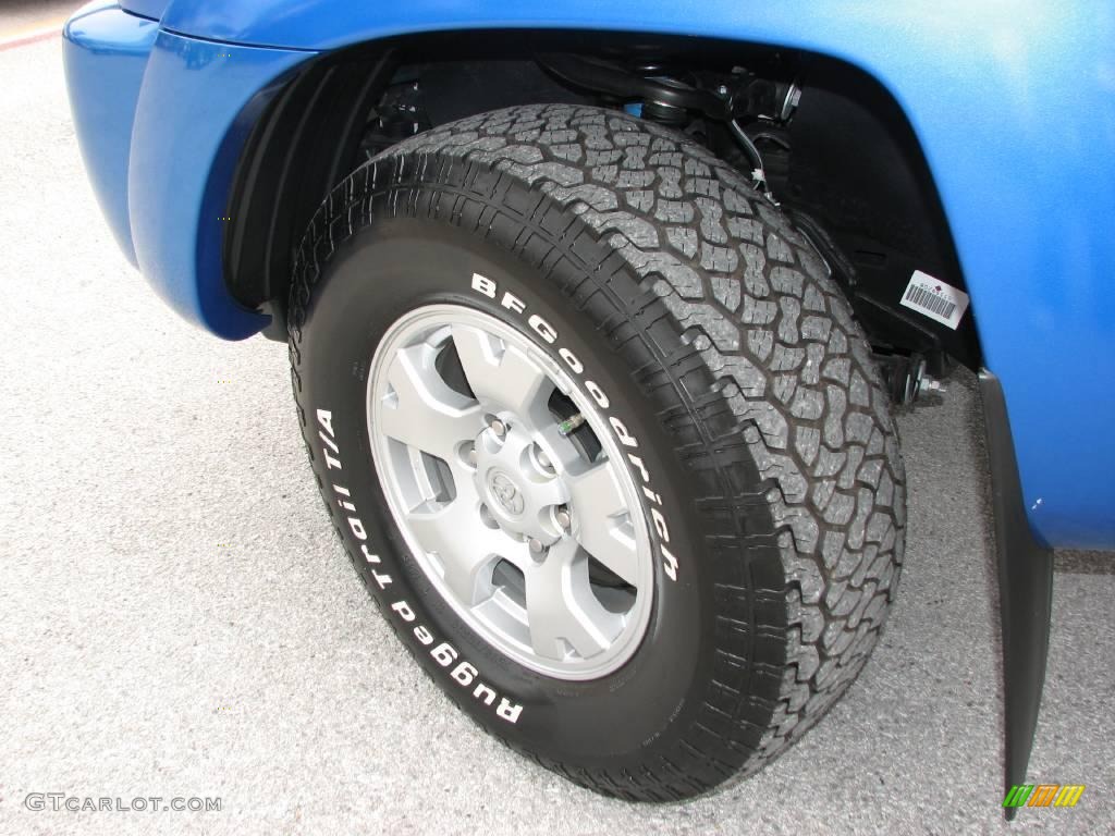 2008 Tacoma V6 PreRunner TRD Double Cab - Speedway Blue / Graphite Gray photo #13