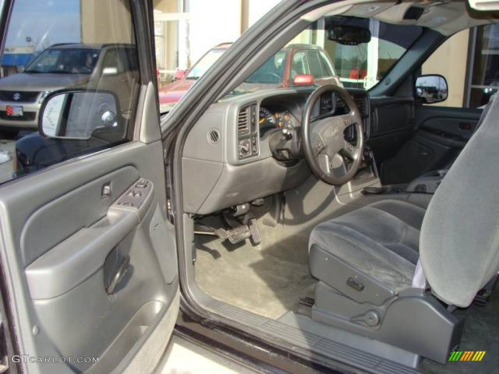 2005 Sierra 1500 SLT Extended Cab - Carbon Metallic / Dark Pewter photo #10