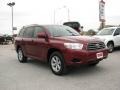 2008 Salsa Red Pearl Toyota Highlander   photo #4