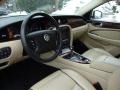 Champagne/Charcoal 2008 Jaguar XJ XJR Interior Color