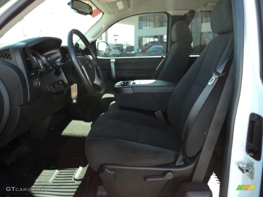 2008 Silverado 1500 LT Extended Cab - Summit White / Ebony photo #8