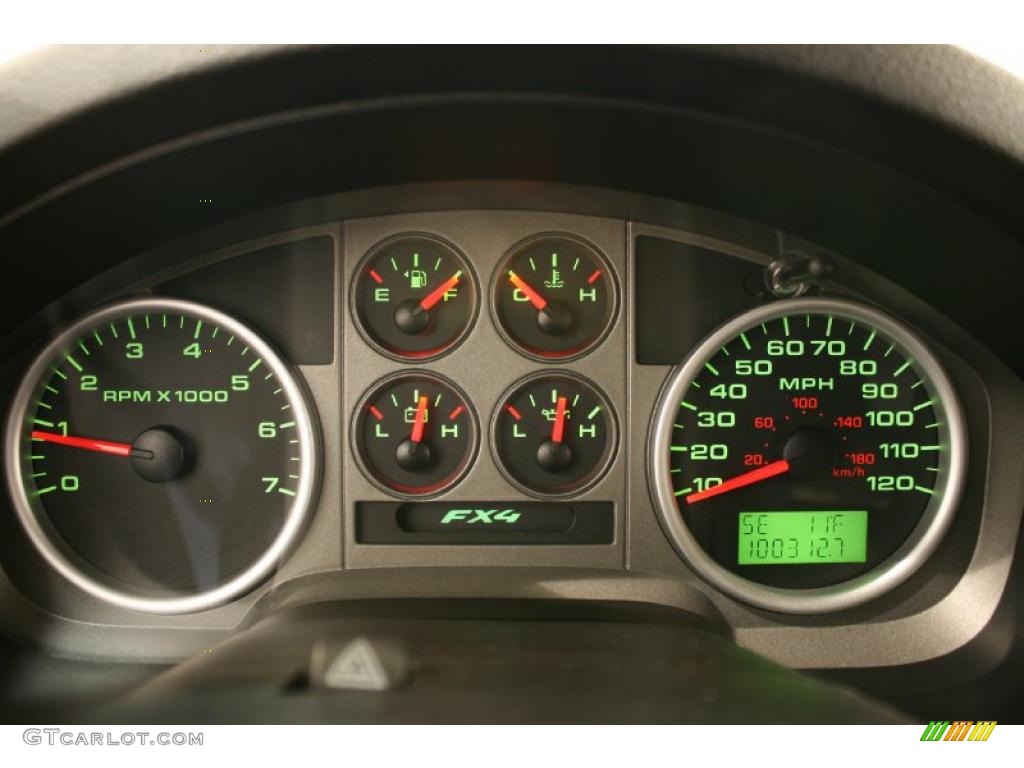 2004 F150 FX4 SuperCab 4x4 - Silver Metallic / Black/Medium Flint photo #8