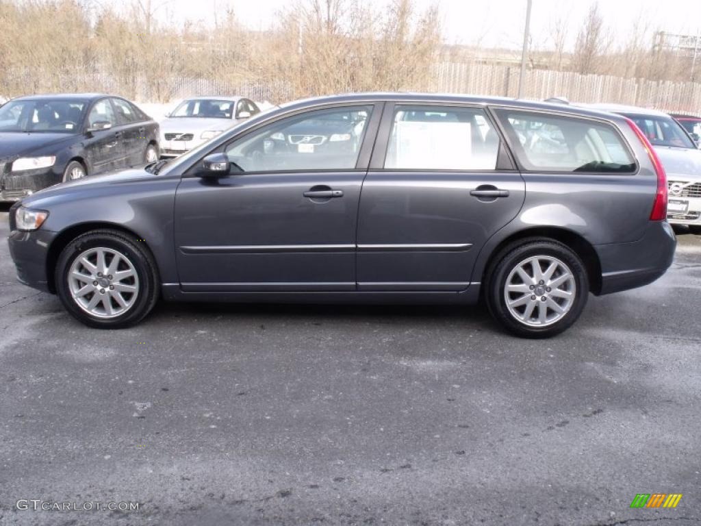 Titanium Grey Metallic 2008 Volvo V50 2.4i Exterior Photo #44500830