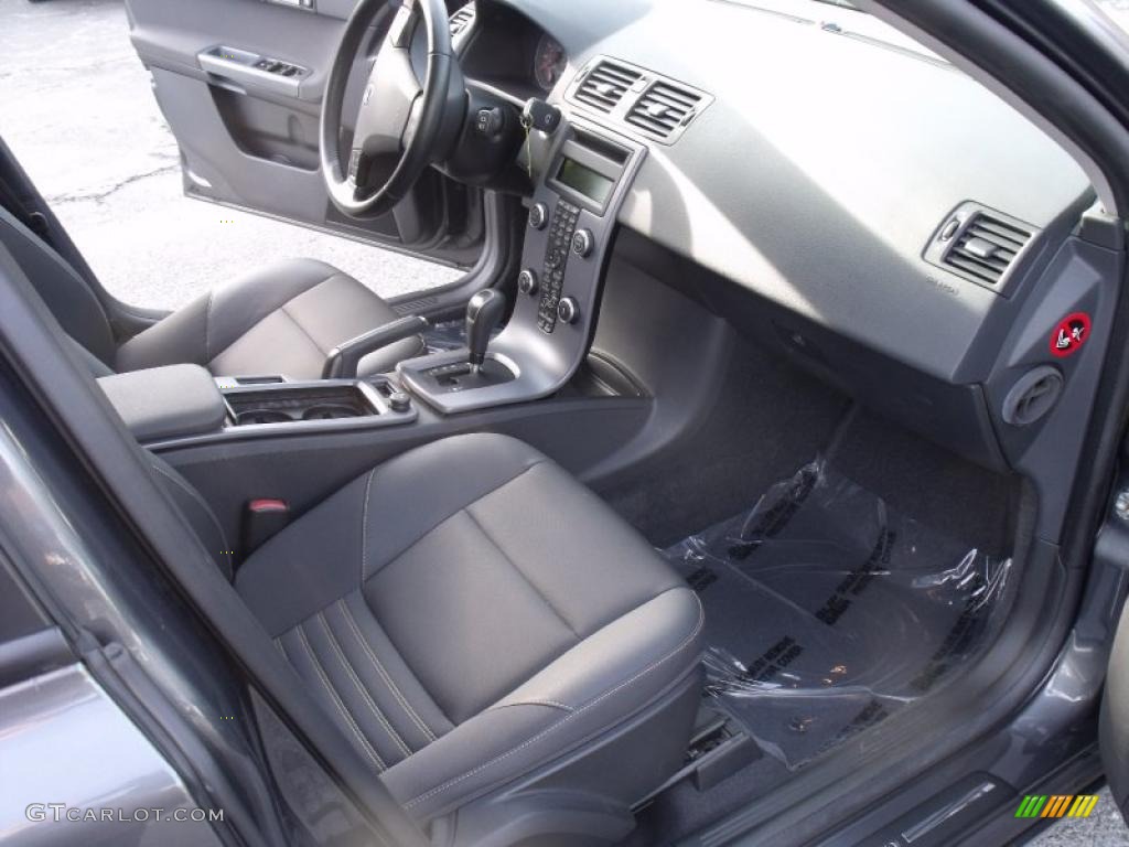Off Black Interior 2008 Volvo V50 2.4i Photo #44500958