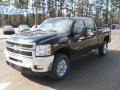 2011 Black Chevrolet Silverado 2500HD LTZ Crew Cab 4x4  photo #1