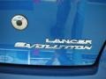 2008 Octane Blue Pearl Mitsubishi Lancer Evolution GSR  photo #15