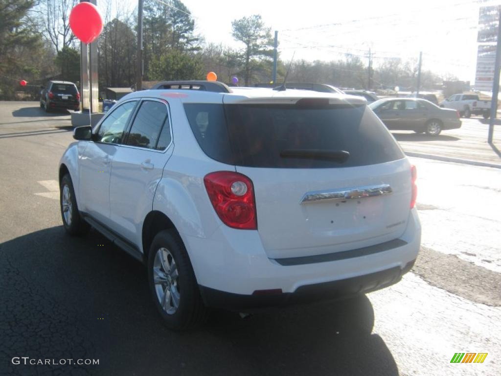 2011 Equinox LT - Summit White / Jet Black photo #3