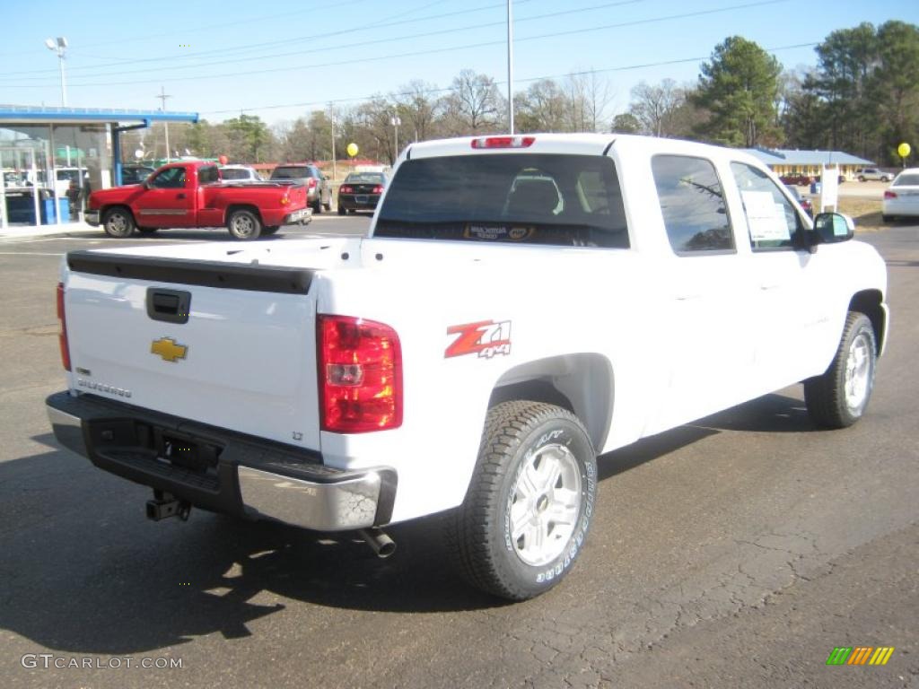 2011 Silverado 1500 LT Crew Cab 4x4 - Summit White / Ebony photo #5