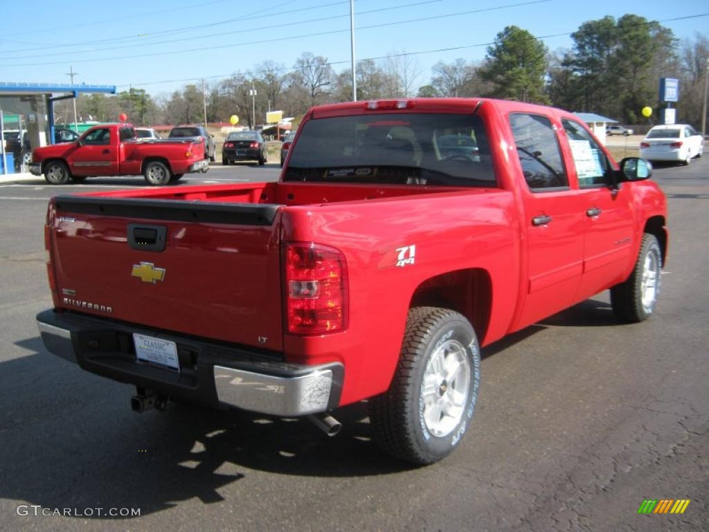 2011 Silverado 1500 LT Crew Cab 4x4 - Victory Red / Ebony photo #5