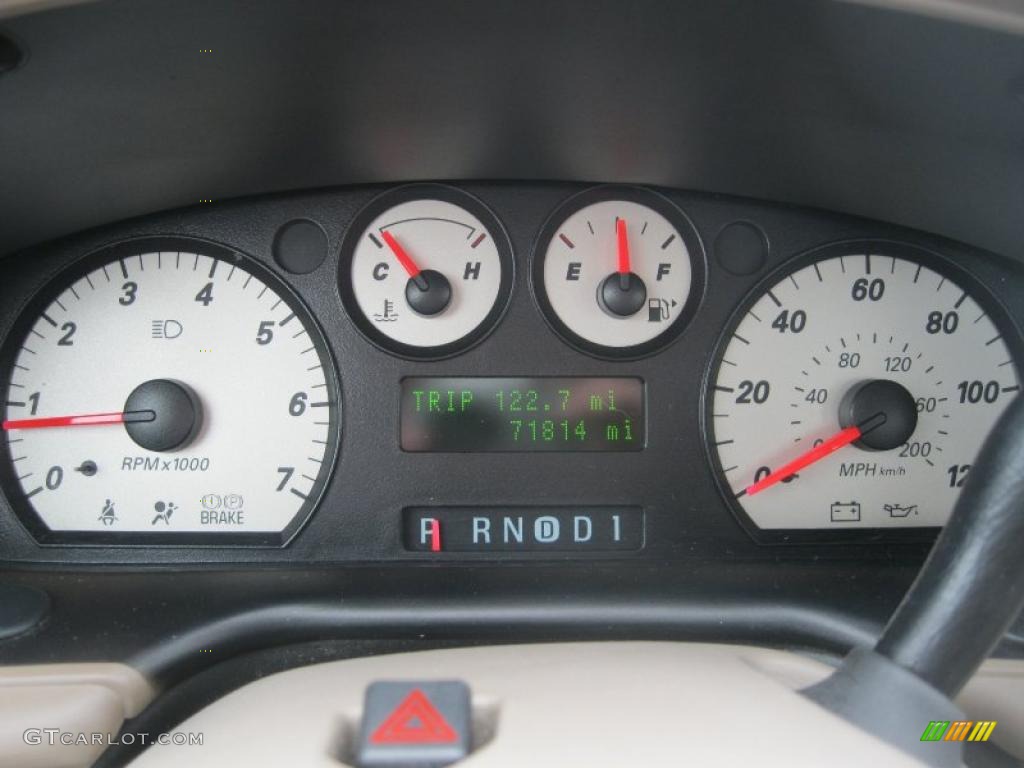 2005 Ford Taurus SEL Gauges Photo #44505867