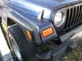 1991 Midnight Blue Metallic Jeep Wrangler S 4x4  photo #2