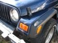 1991 Midnight Blue Metallic Jeep Wrangler S 4x4  photo #3