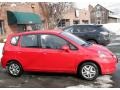 2008 Milano Red Honda Fit Hatchback  photo #4