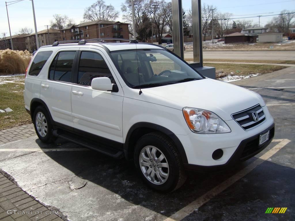 2006 CR-V SE 4WD - Taffeta White / Ivory photo #3