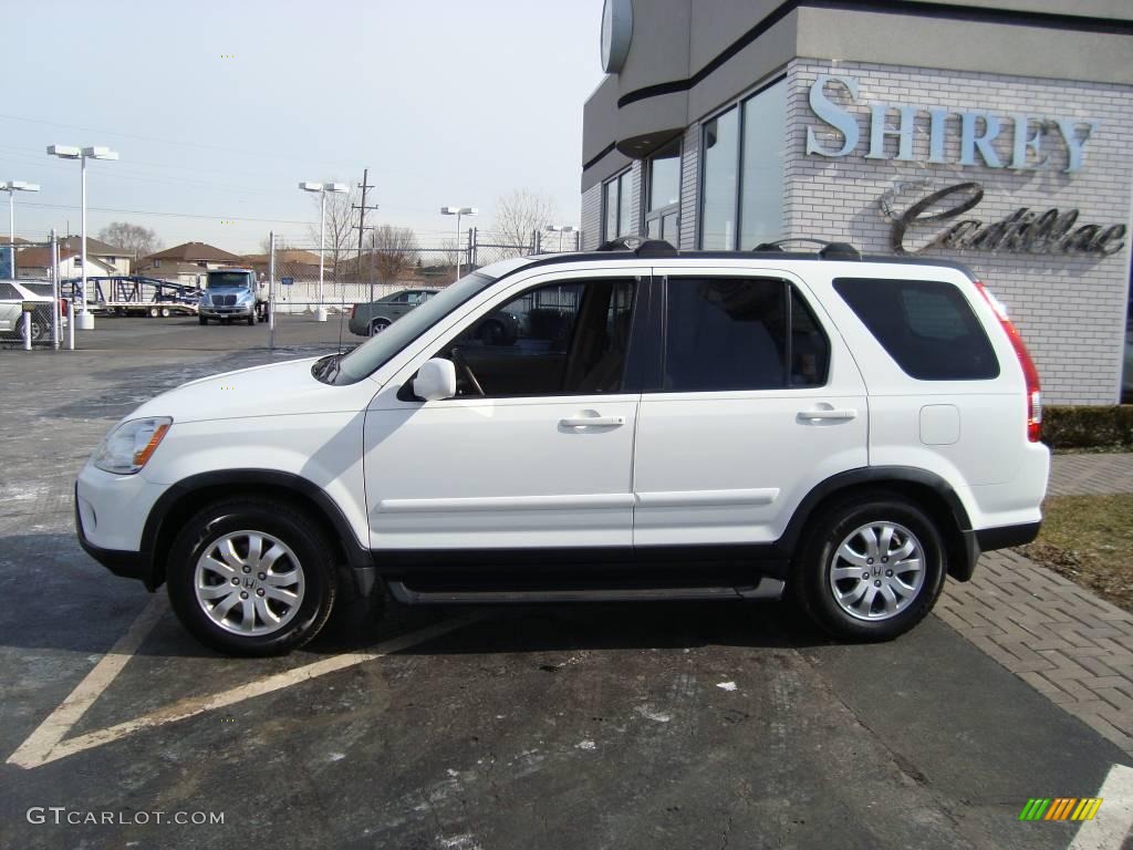 2006 CR-V SE 4WD - Taffeta White / Ivory photo #7