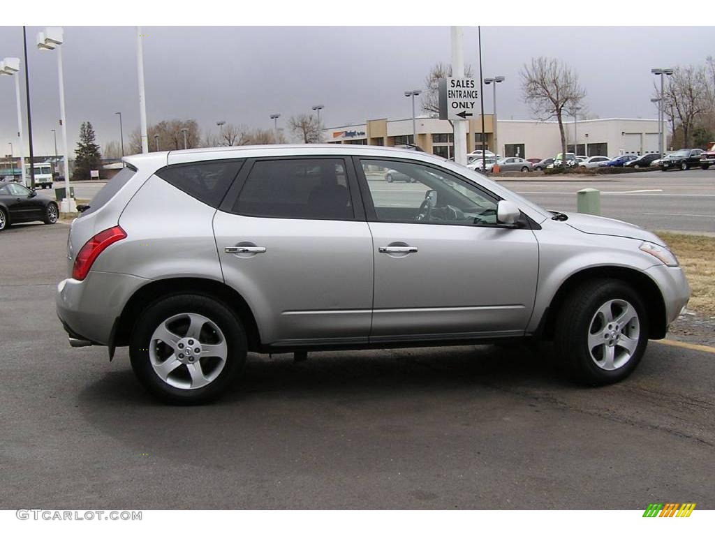 2005 Murano SL AWD - Sheer Silver Metallic / Charcoal photo #5