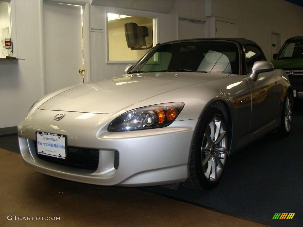 2006 S2000 Roadster - Sebring Silver Metallic / Black photo #1