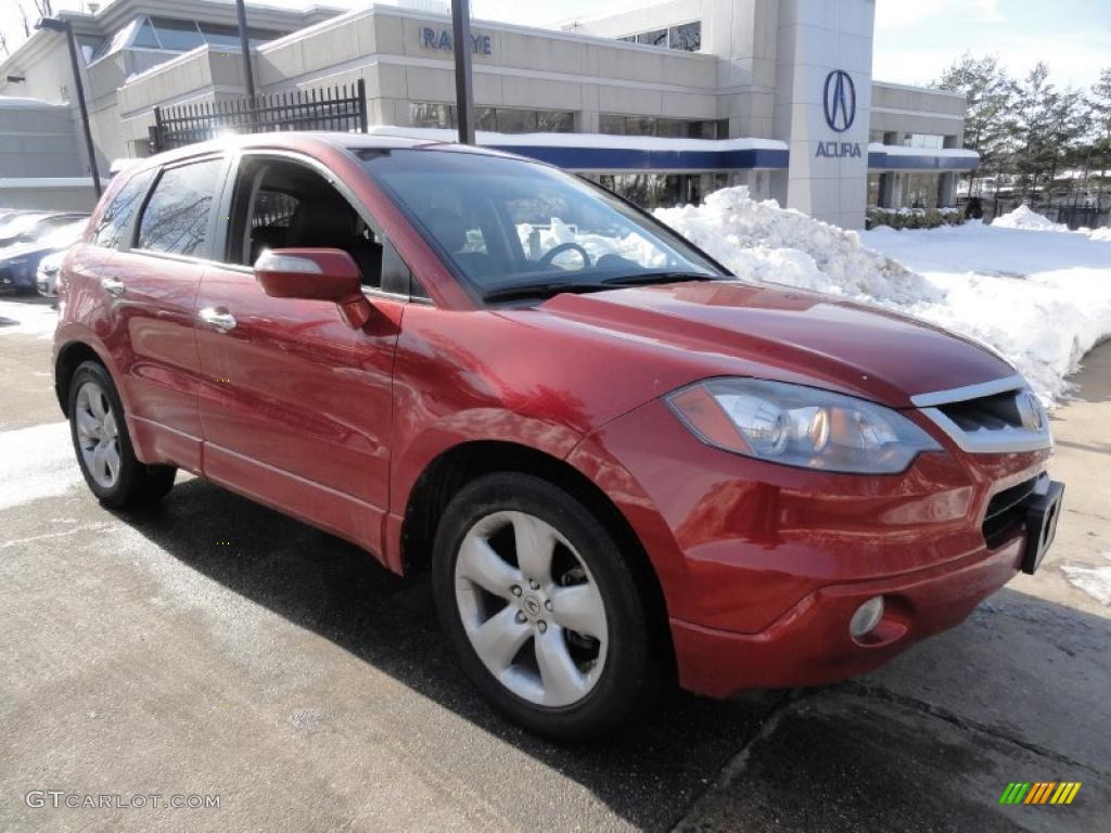 2008 RDX  - Moroccan Red Pearl / Ebony photo #3