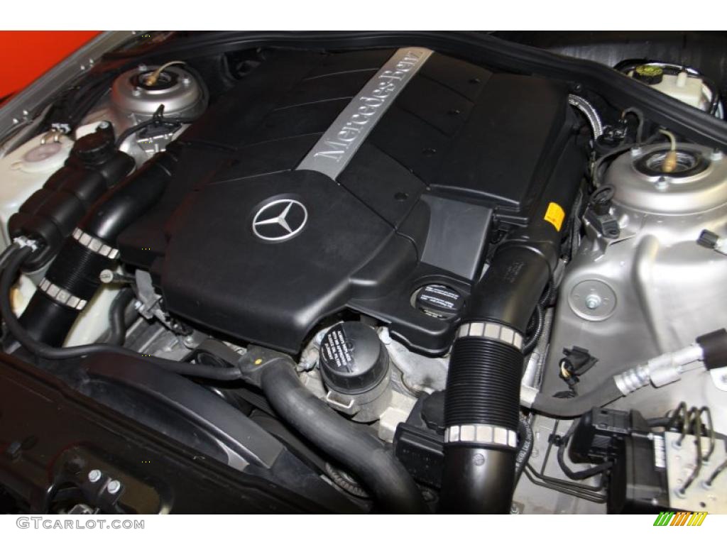 2005 Mercedes-Benz S 500 Sedan 5.0 Liter SOHC 24-Valve V8 Engine Photo #44513523
