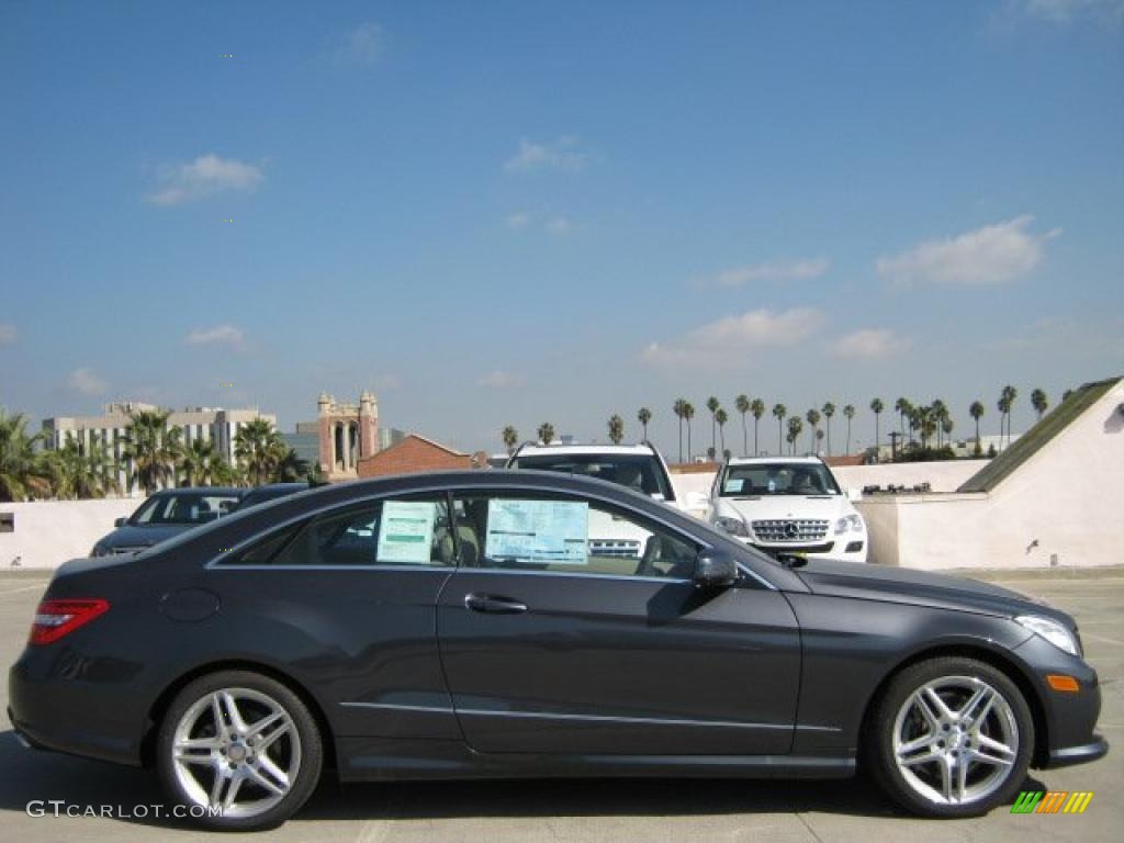 Steel Grey Metallic 2011 Mercedes-Benz E 550 Coupe Exterior Photo #44514163