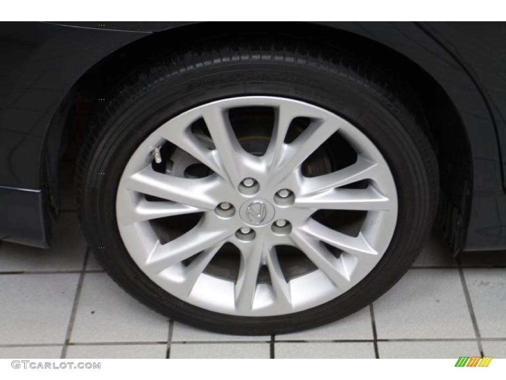 2010 HS 250h Hybrid Premium - Smoky Granite Mica / Black photo #14