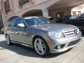 2008 Palladium Silver Metallic Mercedes-Benz C 350 Sport  photo #1