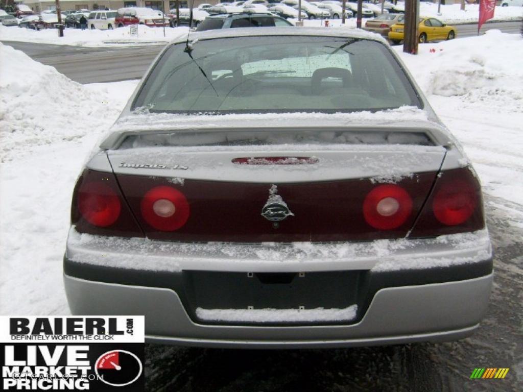 2001 Impala LS - Galaxy Silver Metallic / Medium Gray photo #5