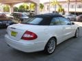 2009 Arctic White Mercedes-Benz CLK 350 Cabriolet  photo #2