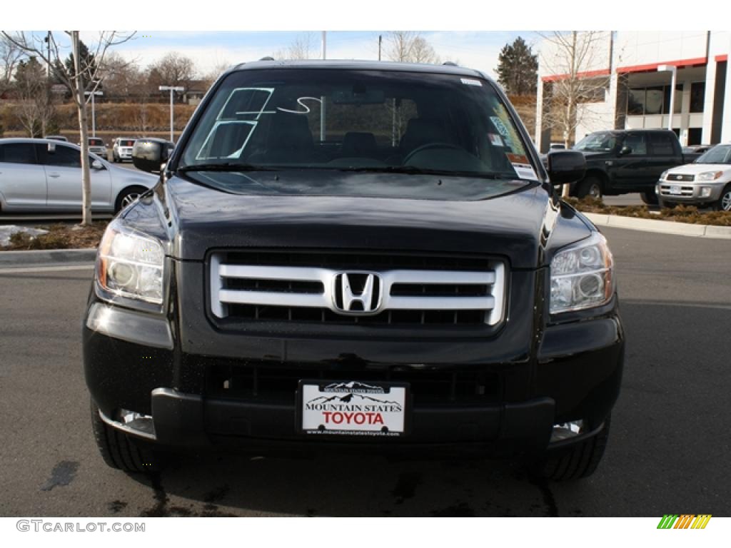 2008 Pilot EX-L 4WD - Formal Black / Gray photo #6