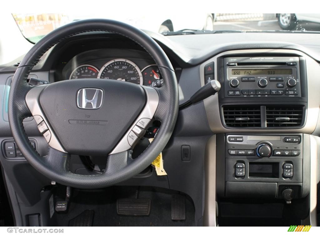 2008 Pilot EX-L 4WD - Formal Black / Gray photo #15