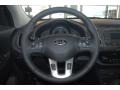 Black Steering Wheel Photo for 2011 Kia Sportage #44518383