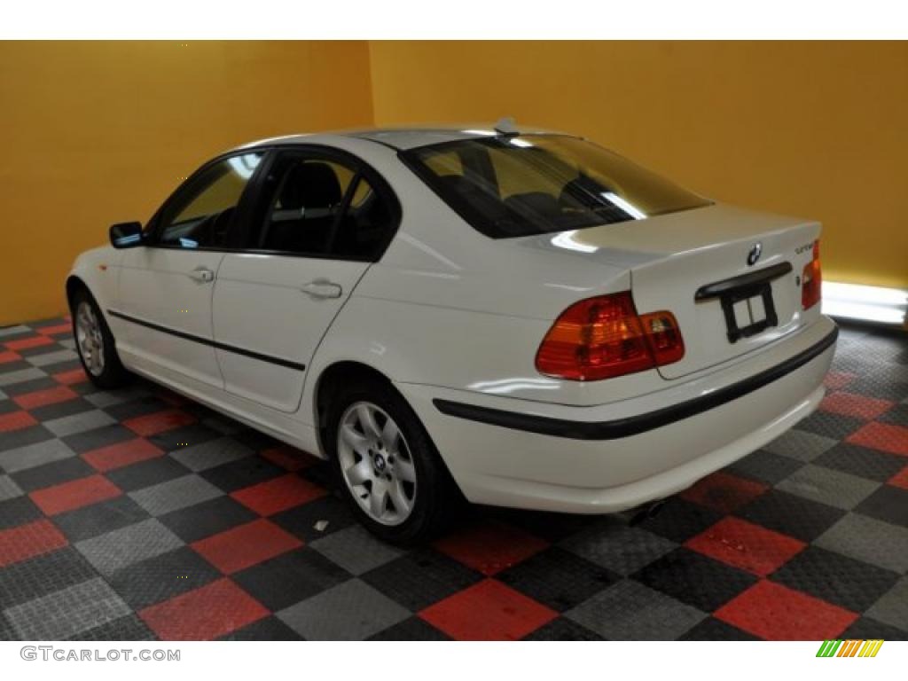 2004 3 Series 325xi Sedan - Alpine White / Black photo #3